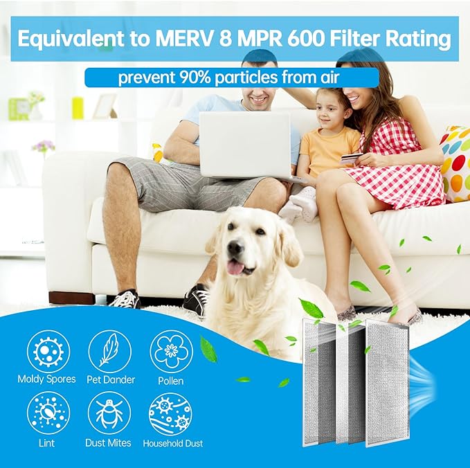 UBeesize 14x24x1 Reusable Electrostatic Air Filter HVAC AC Furnace Filter - Image 5