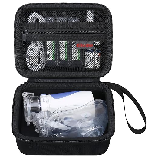 Elonbo Carrying Case for Portable Handheld Inhaler Nebulizer Machine by Elonbo