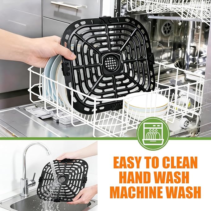 Air Fryer Replacement Tray for Instant Pot Vortex 6 in 1 6 QT Gourmia GAF685 - Image 4