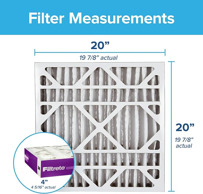 Filtrete 20x20x4, AC Furnace Air Filter, MPR 1550 DP, Healthy Living Ultra - Image 2