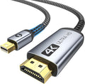 Warrky 4K Mini DisplayPort to HDMI Cable UHD Thunderbolt to HDMI Cord, Mini DP by WARRKY