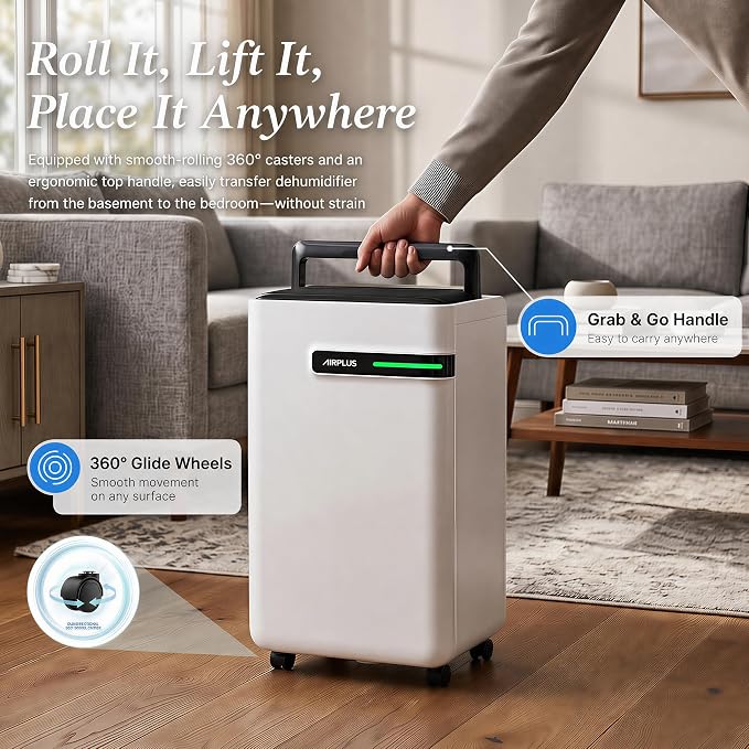 AIRPLUS Dehumidifier for Basement - Image 6