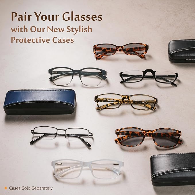 TruVision Readers Reading Glasses, Comfort Spring Hinges - Image 6