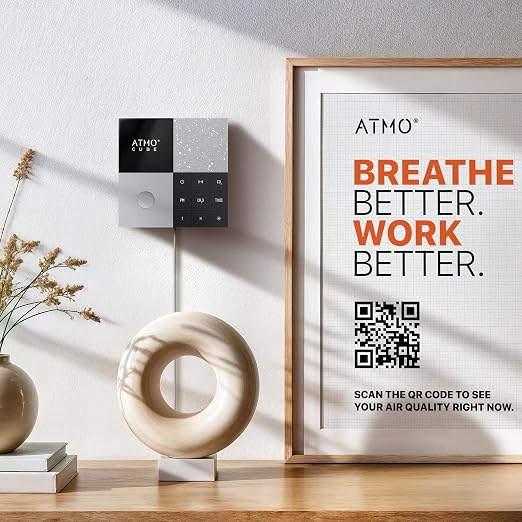 Atmocube Professional 12-in-1 Indoor Air Quality Monitor – CO2, Formaldehyde - Image 6