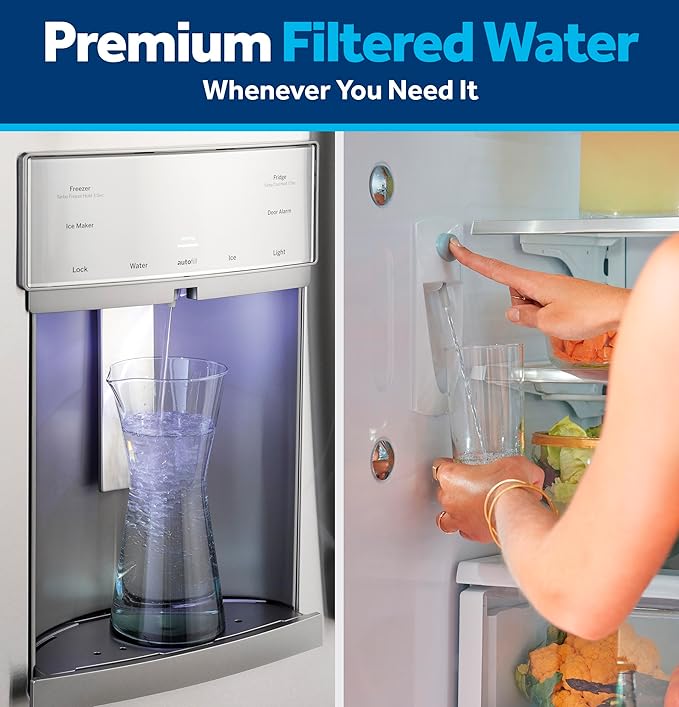 GE RPWFE Refrigerator Water Filter, Genuine Replacement Filter, Certified to - Image 3