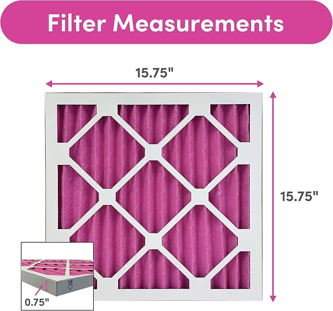 16x16x1 Air Filter by Colorfil | Color Changing Filters - Image 5