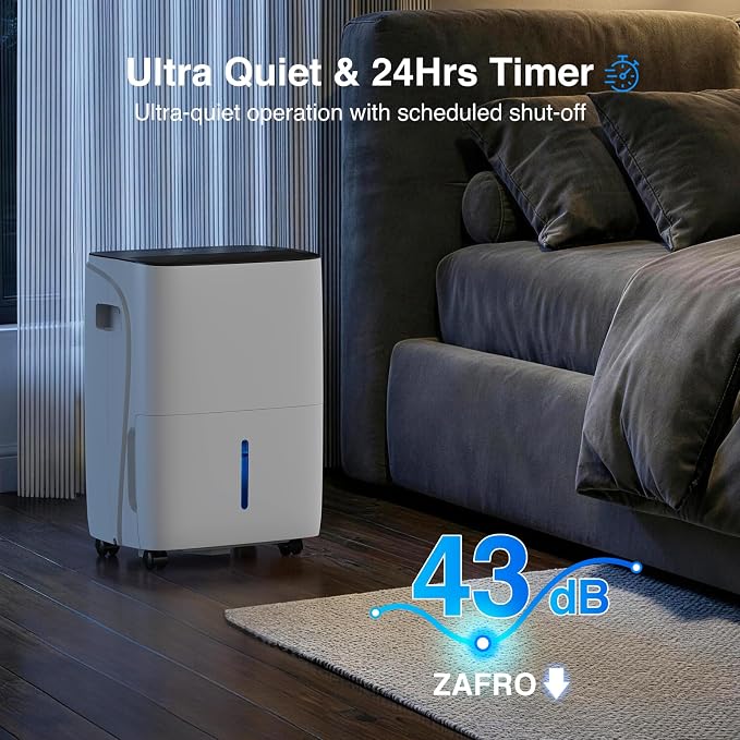 ZAFRO 6000 Sq.Ft Dehumidifiers for Home and Basement - Image 5