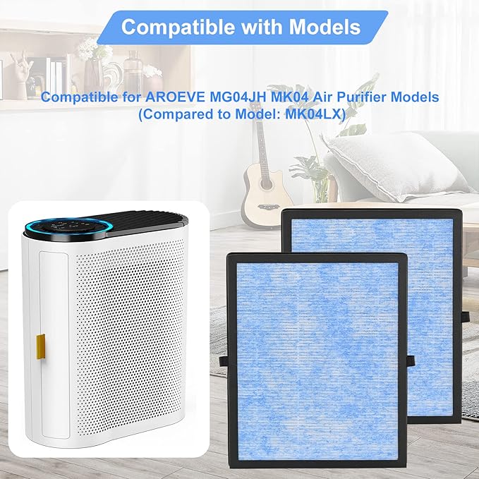 3 Pack MK04 Air Filter H13 Ture Filters Replacement - Image 2