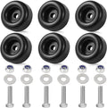6-Pack Extreme Heavy Duty Rubber Foot Pads, 2.5 Inches Vibration Dampeners by YUEARN%C2%AE