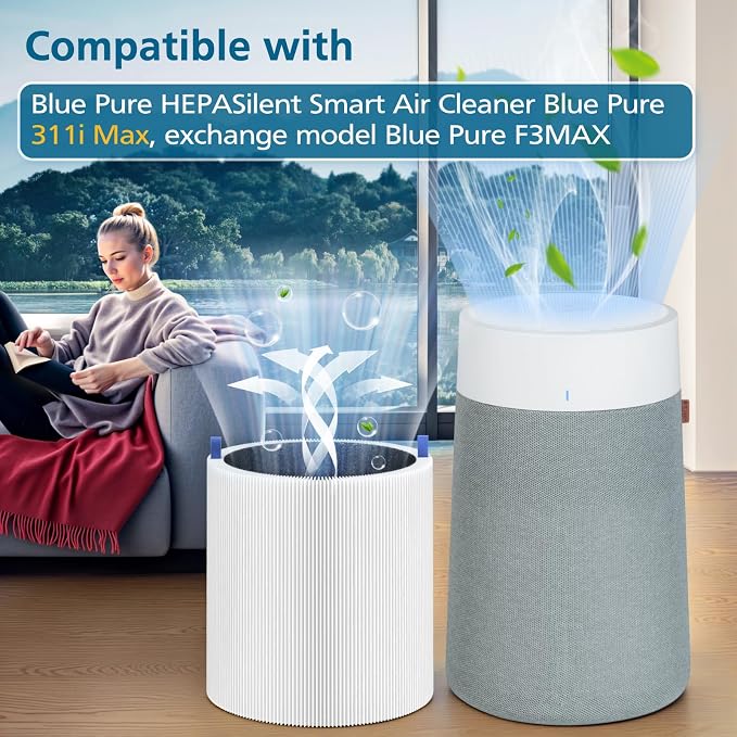 2 Pack 311i Max Replacement Filter, Compatible - Image 2