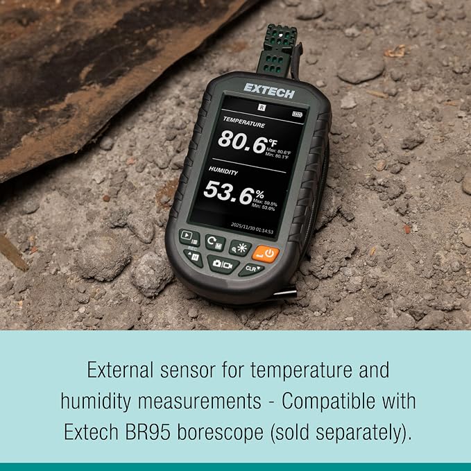 Extech BR95-RH External Temperature and Humidity RH Sensor Accessory - Image 4