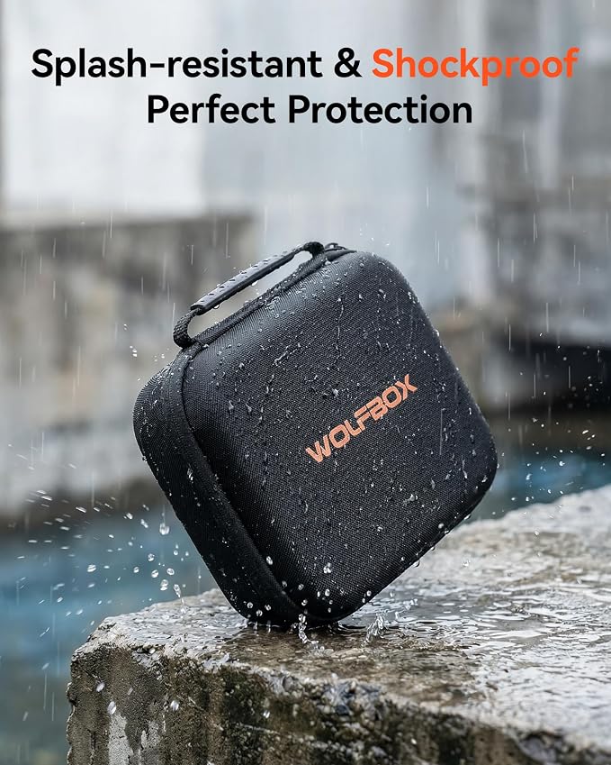WOLFBOX Hard Carrying Case for MF100 Electric Air Duster, Shockproof Travel - Image 5