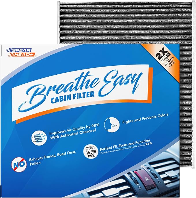 Spearhead Odor Defense Breathe Easy Cabin Filter | Fits 2011-19 Explorer by SPEARHEAD