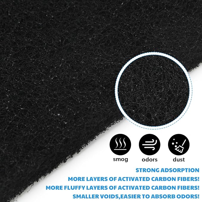 Glooglitter 24 Pack Activated Carbon Filter Replacement Refills Solder Smoke - Image 3