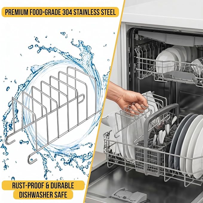 2Pcs Stainless Steel Toast Rack Compatible - Image 6