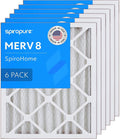 SpiroPure 14X17X2 MERV 8 Geothermal Air Filters by SpiroPure