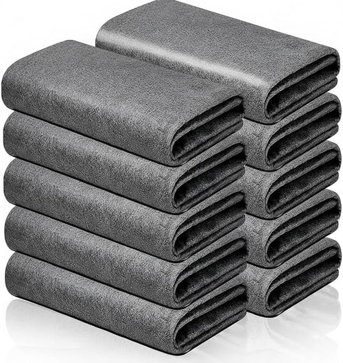 10 Pack Microfiber Cleaning Cloths, Thickened Streak Free & Lint Free Glass by MUAECH%E2%80%94%E2%80%94MakeUAnElegantHOME