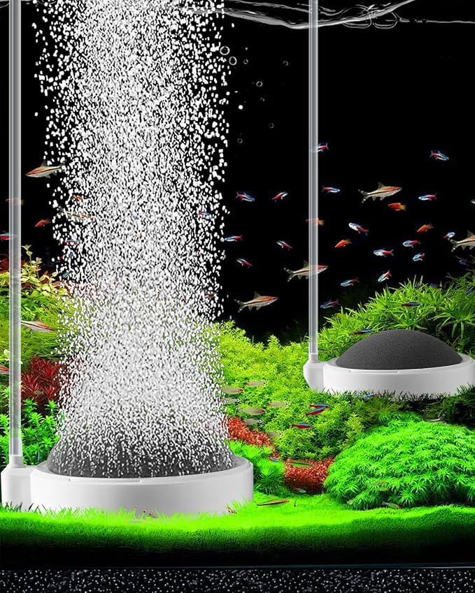 Fish Tank Bubbler Aquarium Air Stones, 4 Inch Nano Super-High Dissolved Oxygen - Image 5