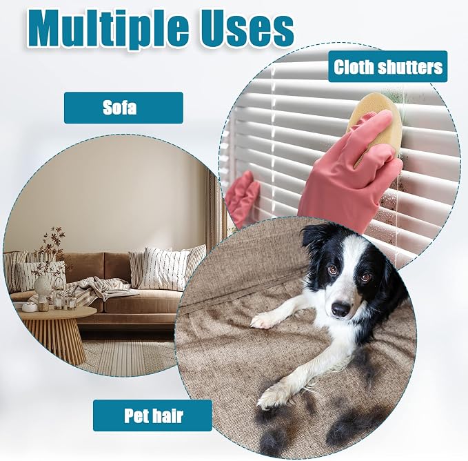 4 Pcs Lamp Shade Sponge Dry Lampshade Cleaner Fabric Cleaner Cleaning Reusable - Image 6
