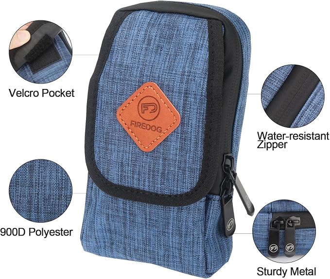 FIREDOG Smell Proof Bag, Odor Proof Pouch Mini Crossbody Bags - Image 2
