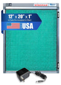 12x20x1 Polarized Media Electronic Air Filter by WINGMAN1