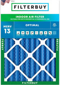 Filterbuy 18x20x4 Air Filter MERV 13 Optimal Smoke & Allergy Defense, by Filterbuy
