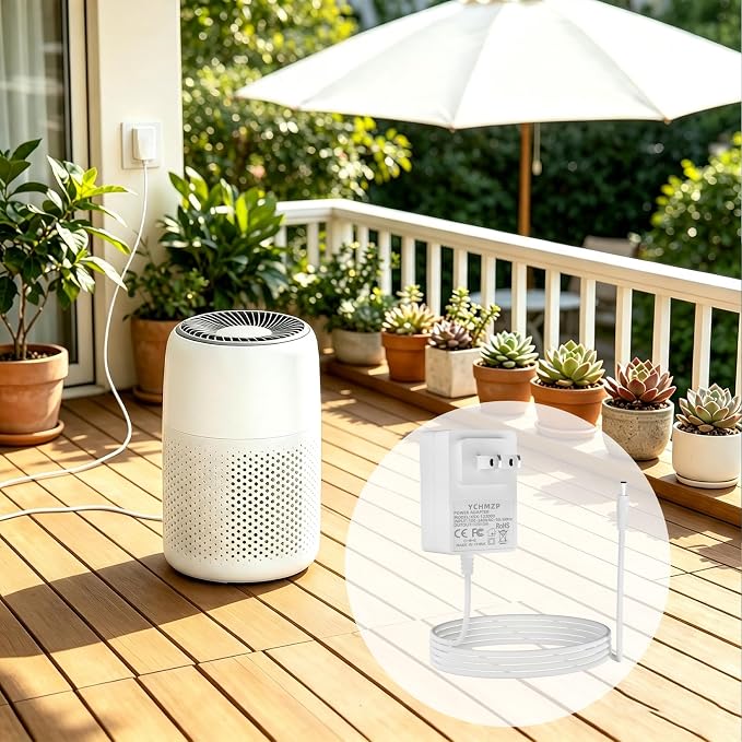12V Power Adapter for the Levoit Core Mini Air Purifier，Can be Used as a Direct - Image 2