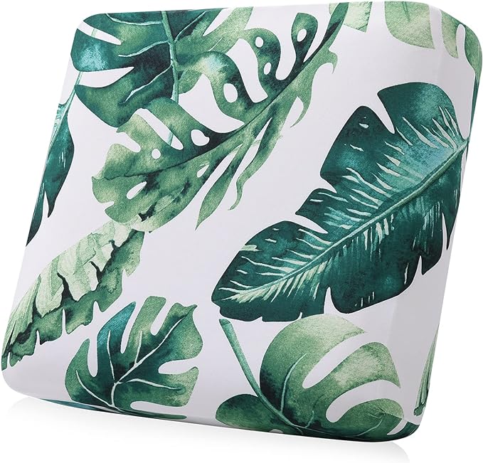 Smiry Printed Couch Cushion Covers, Stretch Soft Couch Covers for Sofa, Washable Non-Slip Sofa Slipcover Furniture Protector for Indoor and Outdoor (1 Pack, Green)