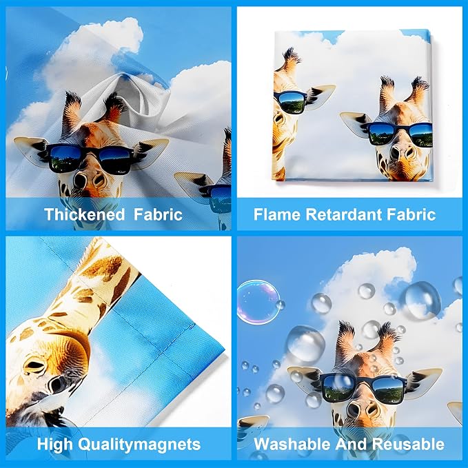 Fluorescent Light Covers-2 Pack 4 x 2 Feet Magnetic Ceiling Light Cover Room - Image 4