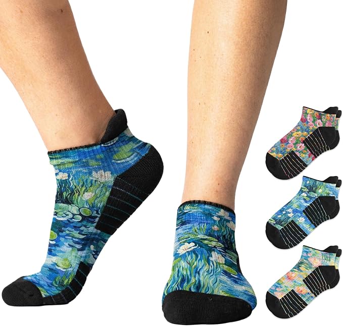 Viasox Ankle Compression Socks for Women & Men 3 Pack, 14 mmHg Support Improves by Viasox
