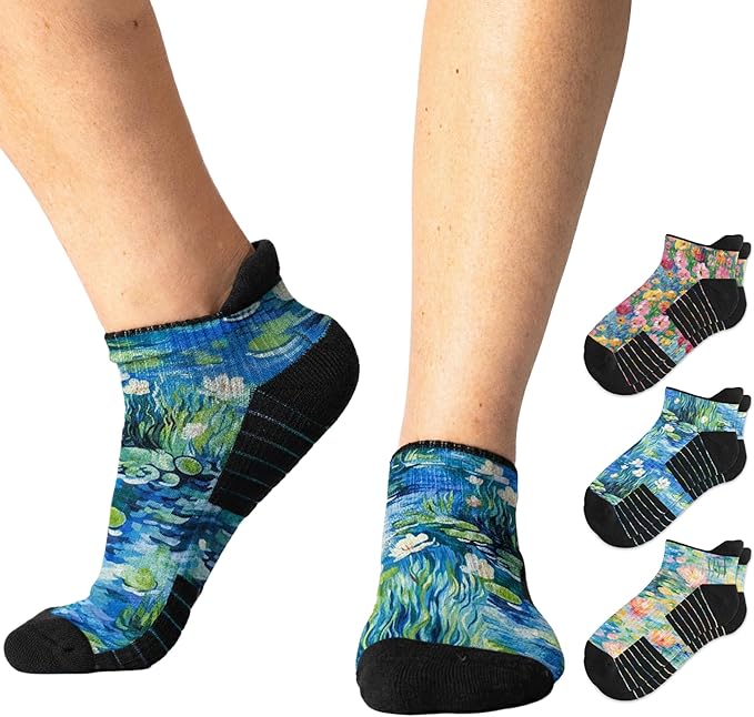 Viasox Ankle Compression Socks for Women & Men 3 Pack, 14 mmHg Support Improves by Viasox