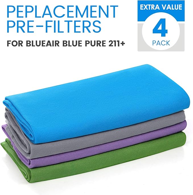 4 Pack 211+ Replacement Washable Pre-Filters - Image 7