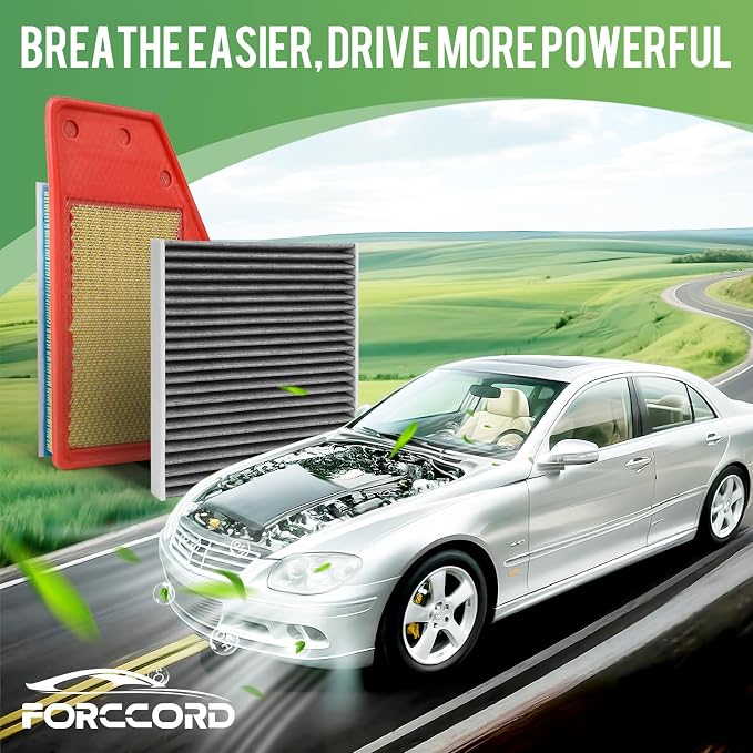 Cabin & Engine Air Filter Fit for 2018-2019 Buick Lacrosse 2.5L, 2016-2024 - Image 7