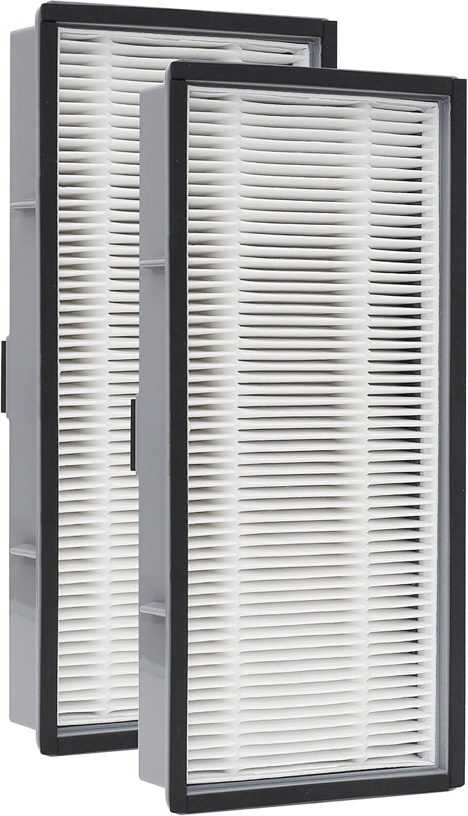 A/D/H HEPA-Type Replacement Filter, Allergen Reduction + Odor Eliminator by WOCASE