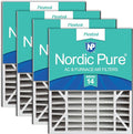 Nordic Pure 20x25x5 Air Bear Replacement 266649-102 MERV 14 Air Filters 4 Pack by NordicPure
