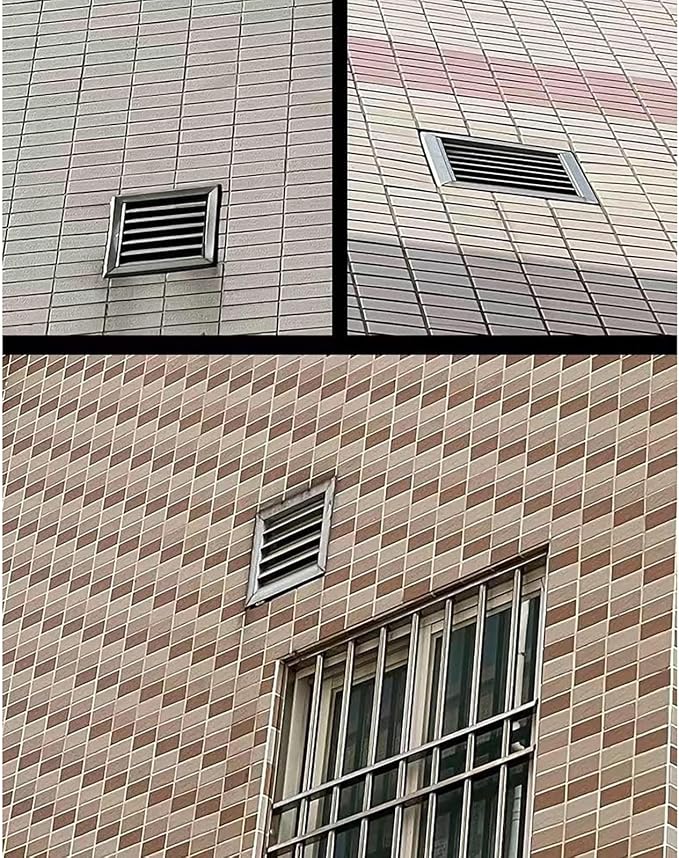 Stainless Steel Ventilation Grille, Ac Vent Cover, Removable Screen - Image 5