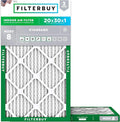 Filterbuy 20x30x1 Air Filter MERV 8 Essential Dust & Allergy Defense, by Filterbuy