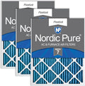 Nordic Pure 14x25x1 Pleated MERV 7 Air Filters 3 Pack by NordicPure