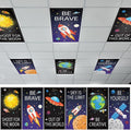 6 Pcs Fluorescent Light Covers by Wiooffen