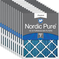 Nordic Pure 14x25x1 Pleated MERV 7 Air Filters 12 Pack by NordicPure