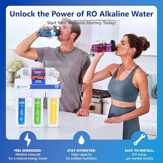 Express Water 10 Stage Reverse Osmosis Alkaline Water Filtration System - Image 2