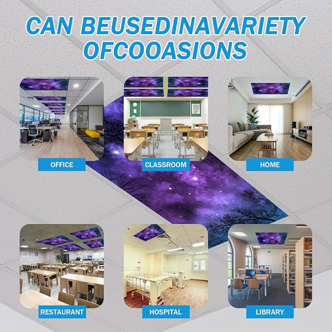 8 Pcs Fluorescent Light Covers - Image 7