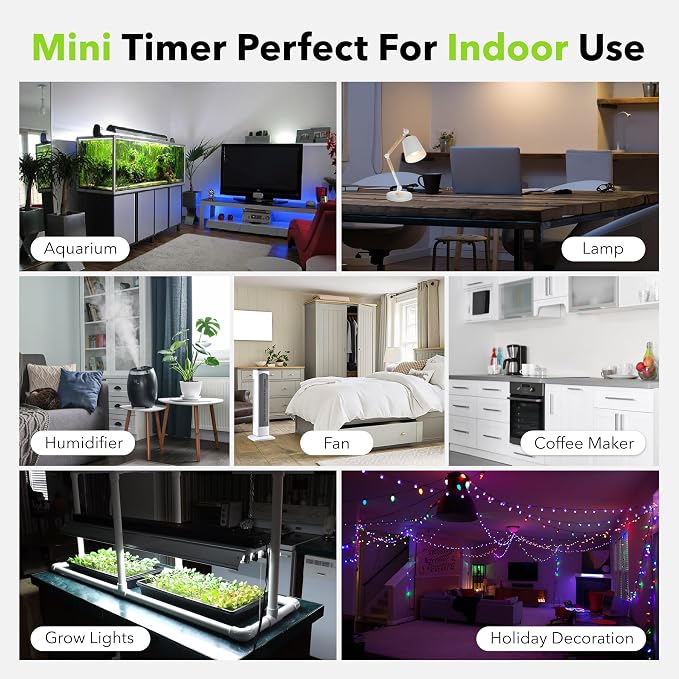 BN-LINK BND-60/U47 Indoor Mini 24-Hour Mechanical Outlet Timer - Image 8