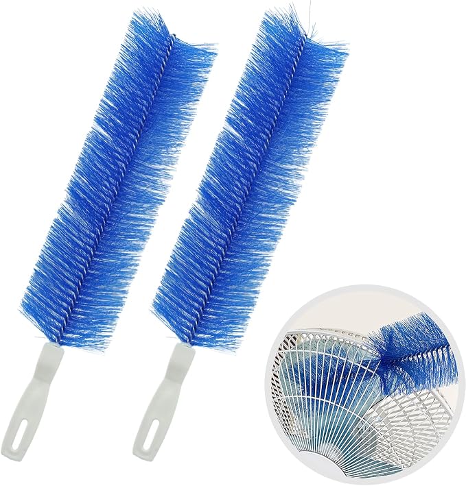 Fan Brush, CN1ST 2PCS Fan Cleaning Brush Reusable Removes Dirt from Fans by CN1ST