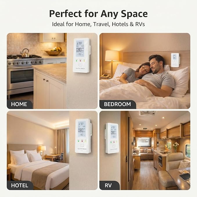2026 Upgraded A, 4-in-1 Indoor Status Display, HD Screen, Plug-in Environment - Image 5
