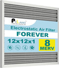 12x12x1 Reusable Air Filter, Electrostatic HVAC Air Filter, Lasts a Lifetime by Pelano