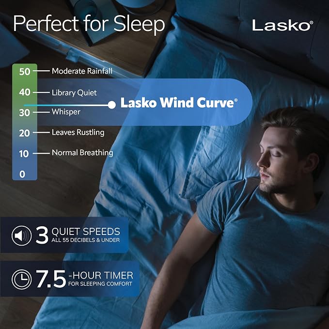 Lasko Oscillating Tower Fan - Image 5