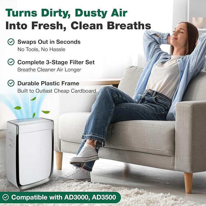 Air Purifier Filter Replacement – Compatible - Image 3