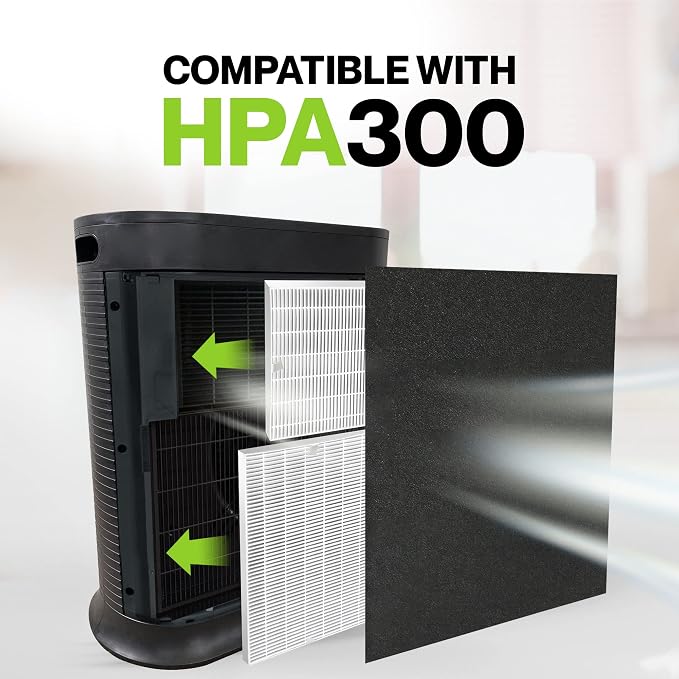 Durabasics 3 HEPA Filter Set for HPA300 Honeywell Air Purifier Filters & - Image 5