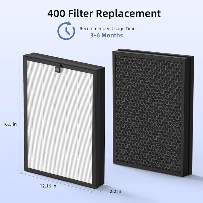 2 Pack 400 Replacement Filter Compatible - Image 4